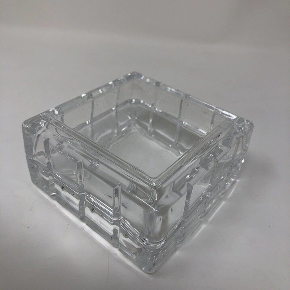 Lead Crystal Keepsake Trinket Jewelry Box Avon 1999 Perceive France NOS NEW NIB - Picture 8 of 11